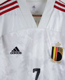 Belgium 2020-21 De Bruyne Short Sleeve Away Kit (XL)