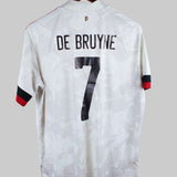 Belgium 2020-21 De Bruyne Short Sleeve Away Kit (XL)