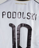 Germany 2010-11 Podolski Short Sleeve Home Kit (M)
