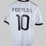 Germany 2010-11 Podolski Short Sleeve Home Kit (M)