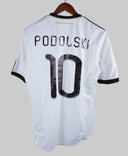 Germany 2010-11 Podolski Short Sleeve Home Kit (M)