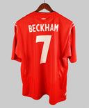 England 2004-05 Beckham Short Sleeve Away Kit (2XL)