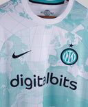 Inter Milan 2022-23 Lautaro Short Sleeve Away Kit (XL)