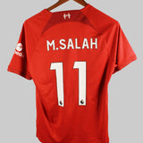 Liverpool 2022-23 M.Salah Short Sleeve Home Kit (M)