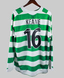 Celtic 2005-2006 Keane Long Sleeve Home Kit (2XL)