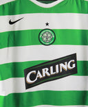 Celtic 2005-2006 Keane Long Sleeve Home Kit (2XL)