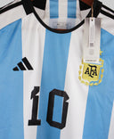 Argentina 2022-23 Messi Short Sleeve Home Kit (M)