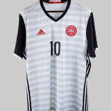 Denmark 2015-2016 Eriksen Away Kit (XL)