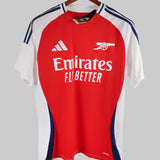 Arsenal 2024-25 Sterling Short Sleeve Home Kit (L)