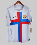 Barcelona 2022-23 F. De Jong Short Sleeve Third Kit (XL)
