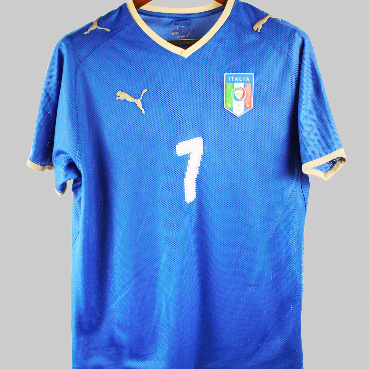 Italy 2007-2008 Del Piero Home Kit (M)