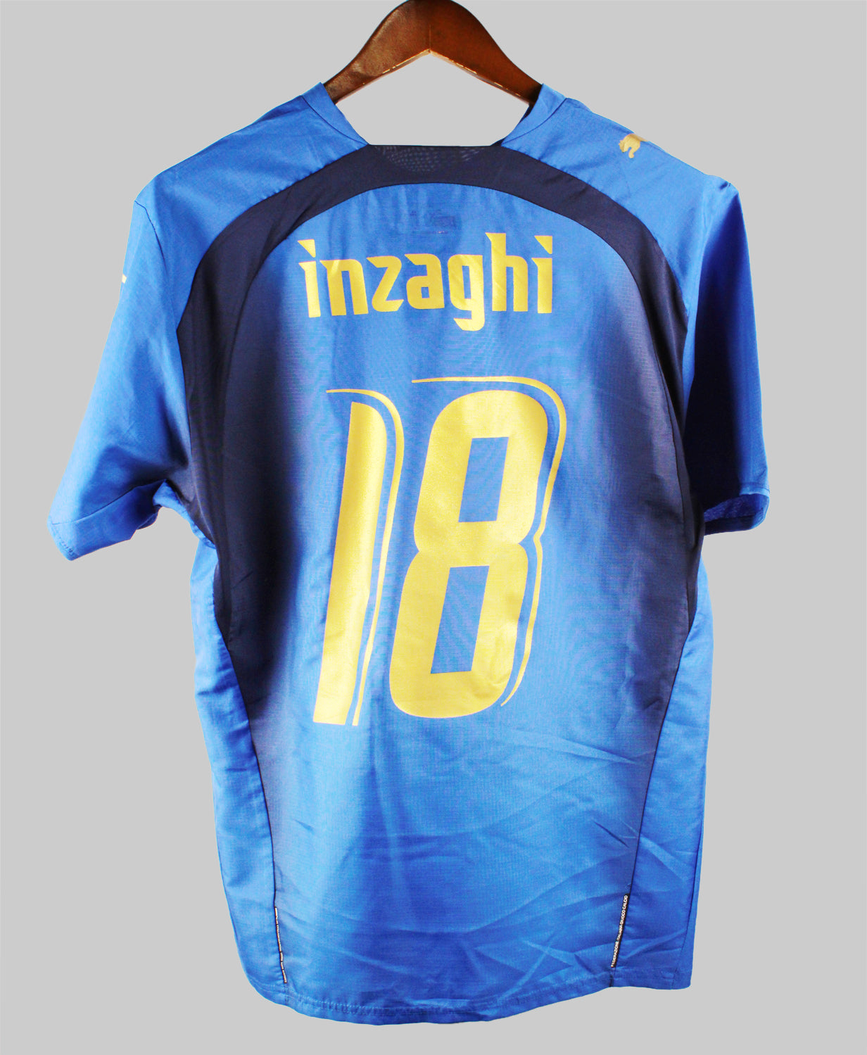 Italy 2006-2007 Inzaghi Home Kit (L)