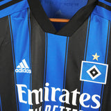 Hamburg 2021-22 Glatzel Short Sleeve Away Kit (M)