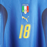 Italy 2006-2007 Inzaghi Home Kit (L)