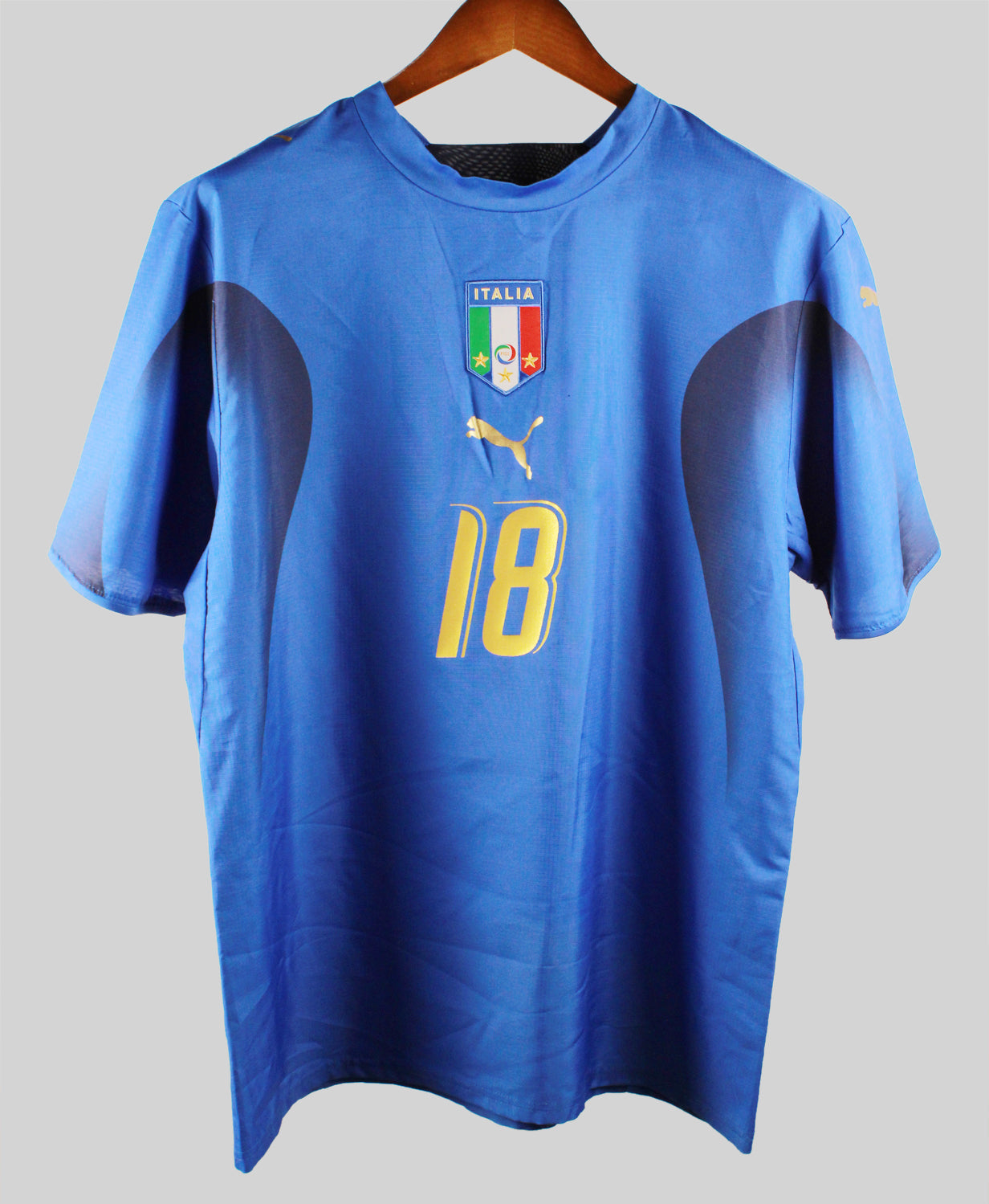 Italy 2006-2007 Inzaghi Home Kit (L)