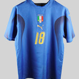 Italy 2006-2007 Inzaghi Home Kit (L)