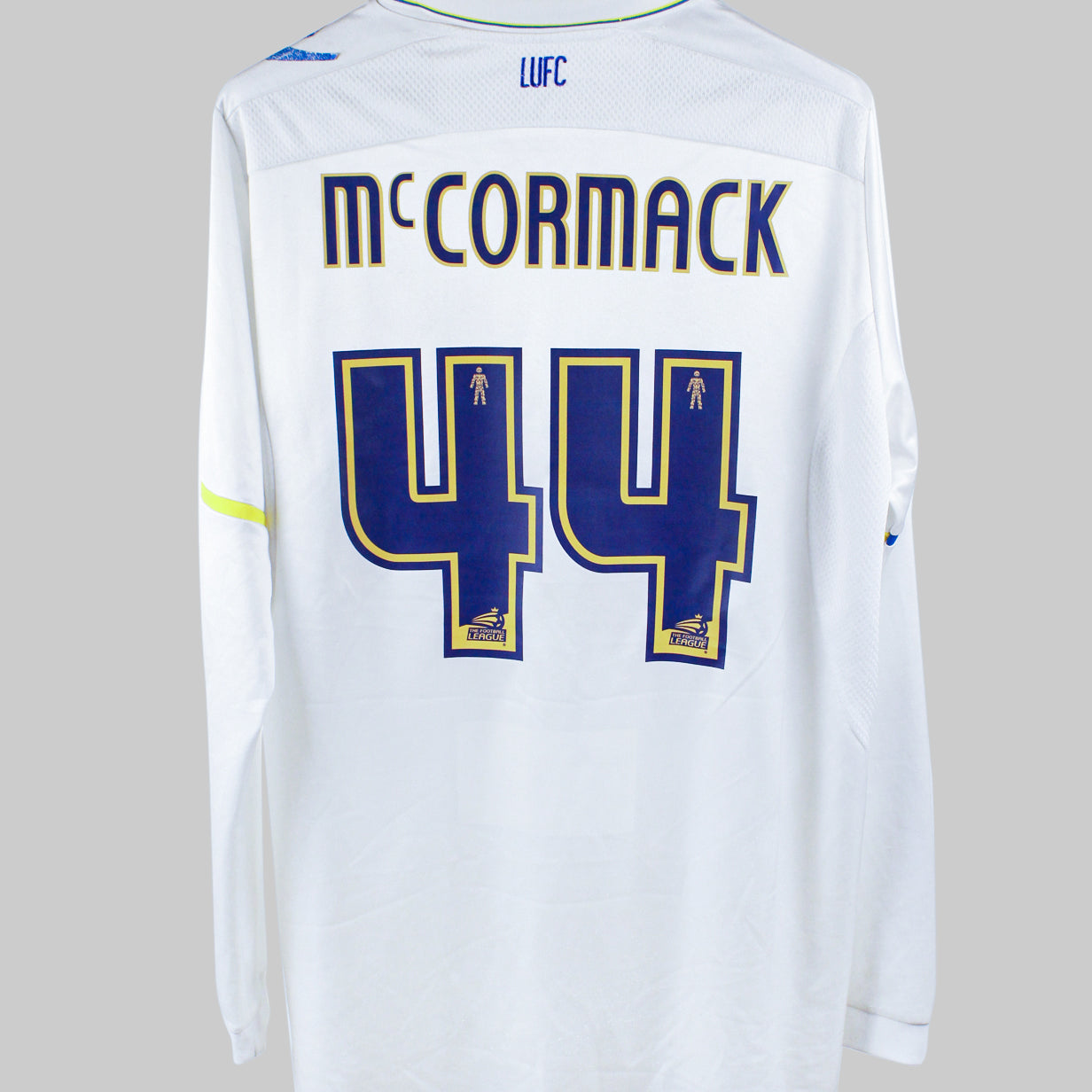Leeds United 2011-2012 McCormack Long Sleeve Home Kit (XL)