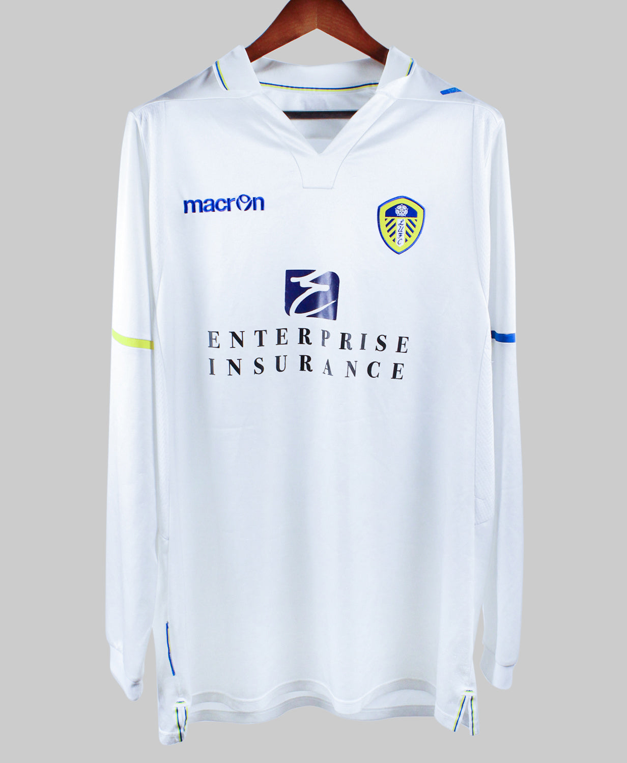 Leeds United 2011-2012 McCormack Long Sleeve Home Kit (XL)