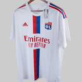 Lyon 2022-23 Lacazette Short Sleeve Home Kit (XL)