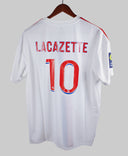 Lyon 2022-23 Lacazette Short Sleeve Home Kit (XL)
