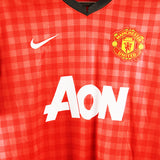 Manchester United 2012-2013 Valencia Home Kit (L)