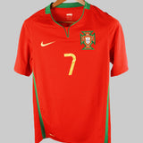 Portugal 2008-09 Ronaldo Home Kit (S)