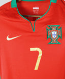 Portugal 2008-09 Ronaldo Home Kit (S)
