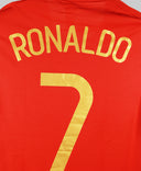 Portugal 2008-09 Ronaldo Home Kit (S)