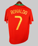 Portugal 2008-09 Ronaldo Home Kit (S)