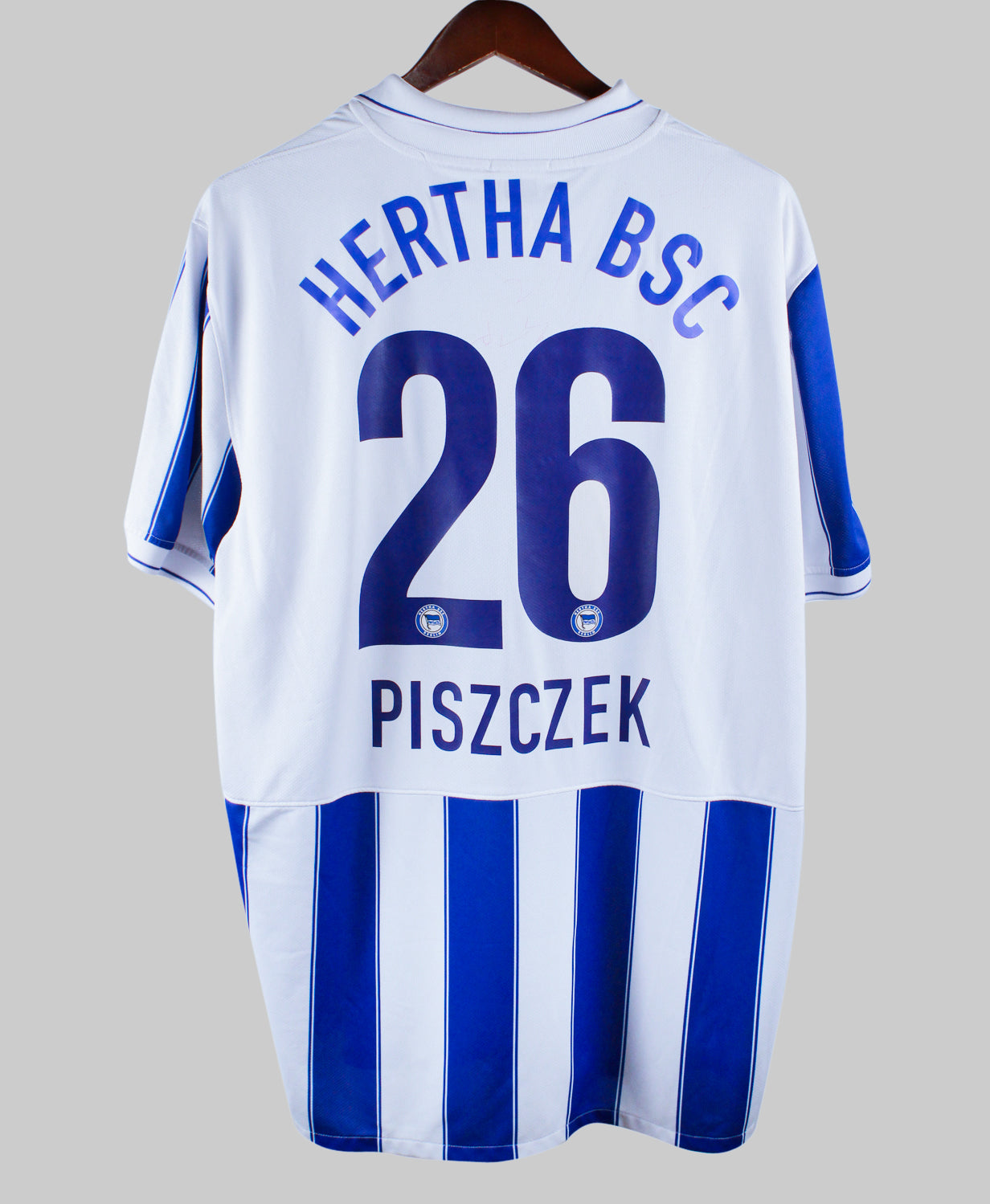 Hertha 2009-2010 Piszczek Home Kit (3XL)