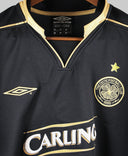 Celtic 2003-04 Larsson Short Sleeve Away Kit (XL)