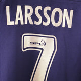 Celtic 2003-04 Larsson Short Sleeve Away Kit (XL)