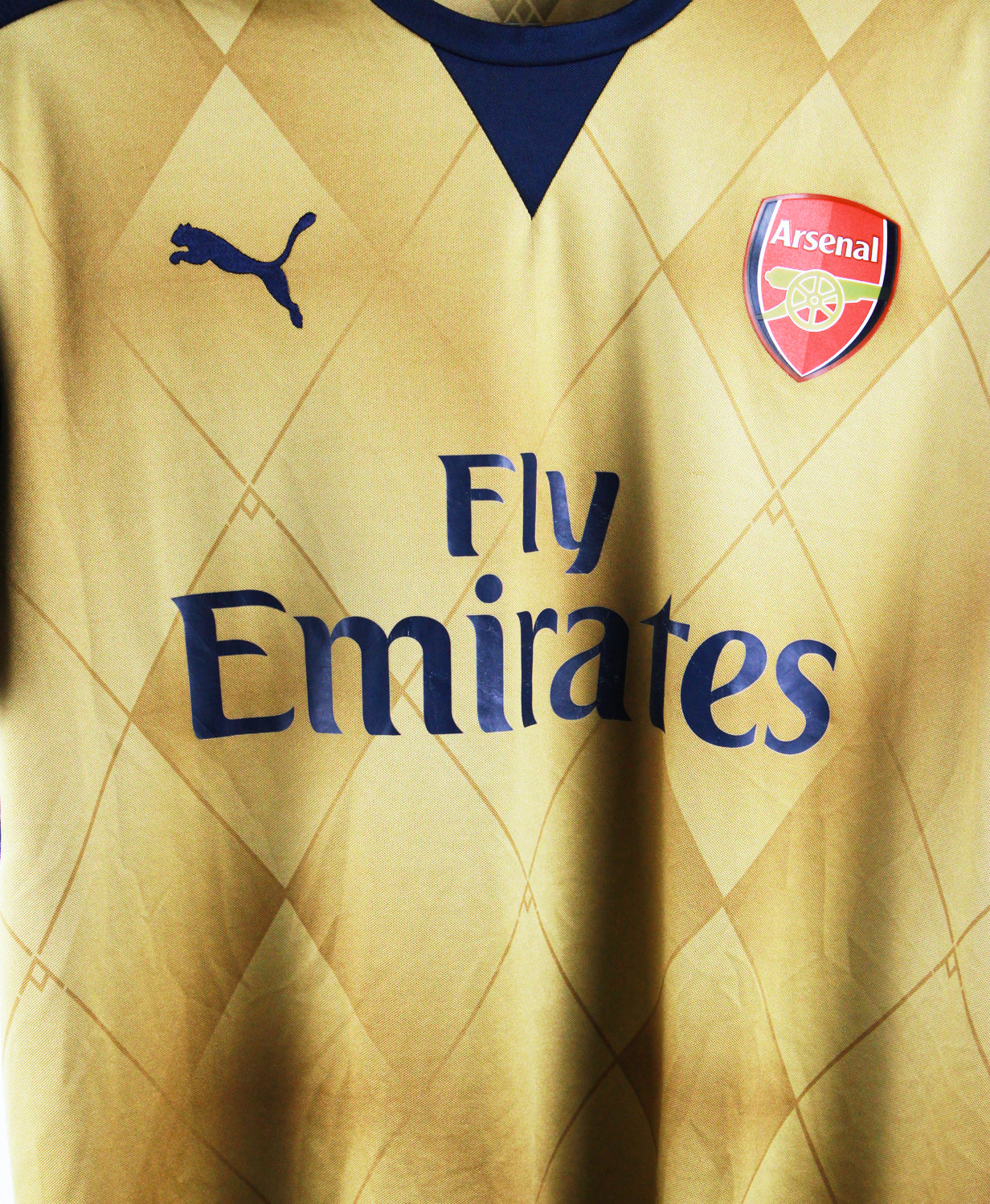 Arsenal 2015-2016 Arteta Away Kit (M)