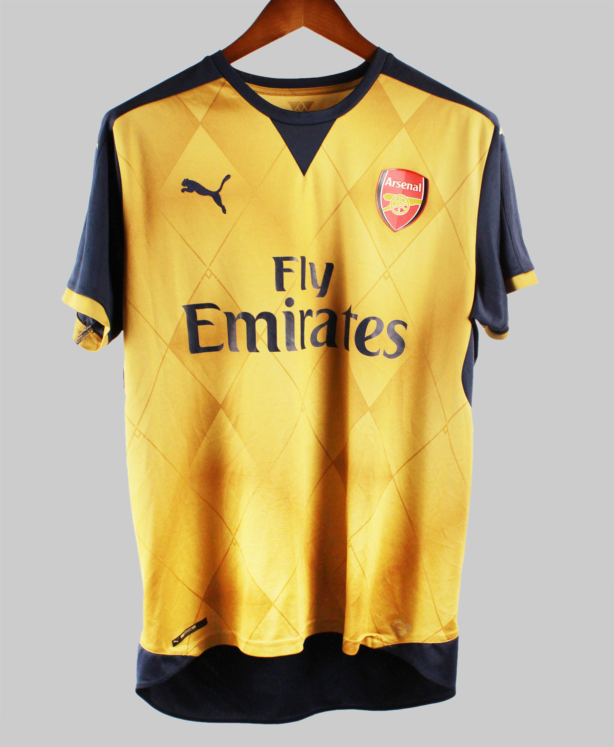 Arsenal 2015-2016 Arteta Away Kit (M)