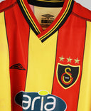Galatasaray 2004-05 F. Ribery Short Sleeve Home Kit (L)