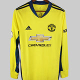 Manchester United 2020-21 De Gea Long Sleeve Goalkeeper Home Kit (M)