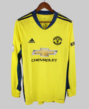 Manchester United 2020-21 De Gea Long Sleeve Goalkeeper Home Kit (M)