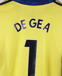 Manchester United 2020-21 De Gea Long Sleeve Goalkeeper Home Kit (M)