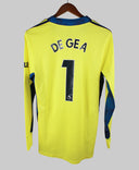 Manchester United 2020-21 De Gea Long Sleeve Goalkeeper Home Kit (M)
