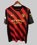 Manchester City 2022-23 Walker Short Sleeve Away Kit (XL)