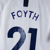 Tottenham 2019-20 Foyth Short Sleeve Home Kit (XL)