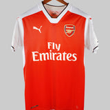 Arsenal 2016-17 Xhaka Short Sleeve Home Kit (S)