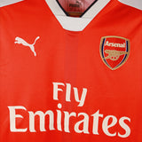 Arsenal 2016-17 Xhaka Short Sleeve Home Kit (S)