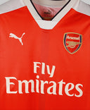 Arsenal 2016-17 Xhaka Short Sleeve Home Kit (S)