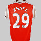 Arsenal 2016-17 Xhaka Short Sleeve Home Kit (S)