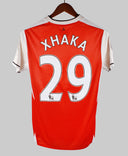 Arsenal 2016-17 Xhaka Short Sleeve Home Kit (S)