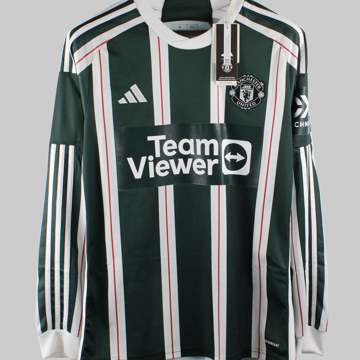 Manchester United 2023-24 Varane Long Sleeve Away Kit (M) NWT