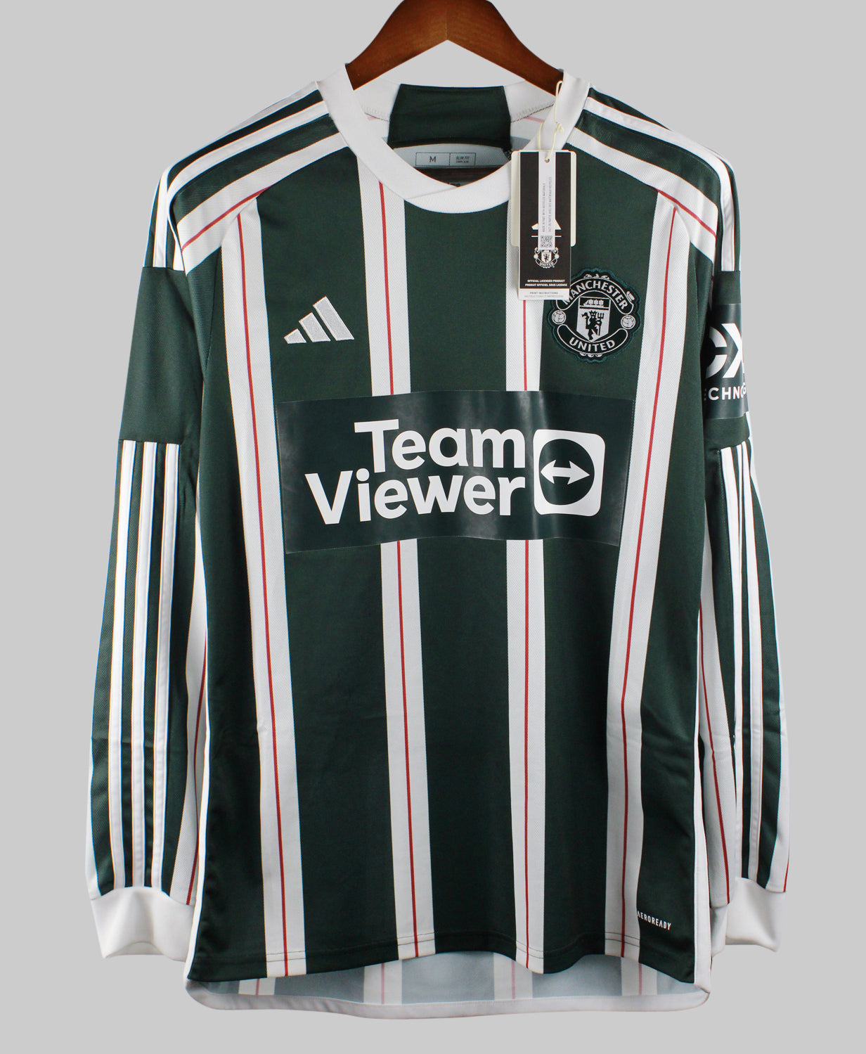 Manchester United 2023-24 Varane Long Sleeve Away Kit (M) NWT