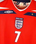 England 2008-09 Beckham Short Sleeve Away Kit (L)