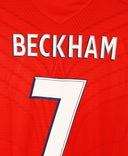 England 2008-09 Beckham Short Sleeve Away Kit (L)
